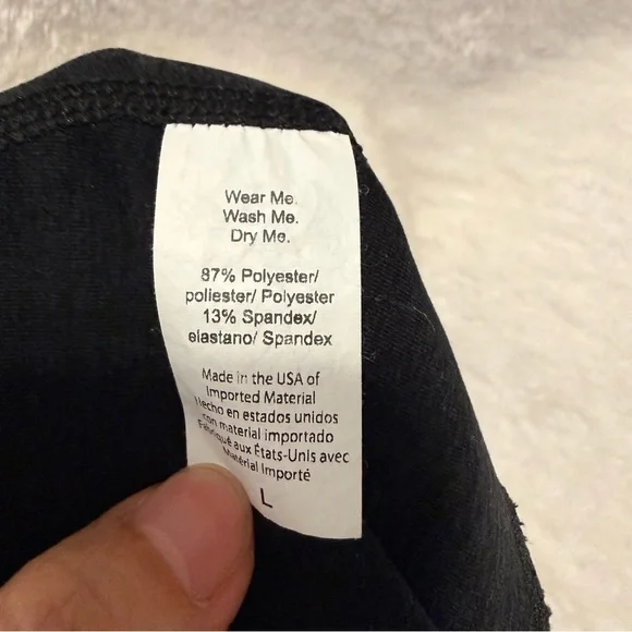 Beyond Yoga Dark Grey Spacedye Out Of Pocket High Waisted Midi Leggings Size L - Picture 9 of 9